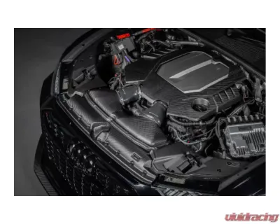 Eventuri Gloss Black Carbon Engine Cover for EVE-C8RS6-CF-ENG - Precision Fitment - EVE-C8RS6-CF-ENG