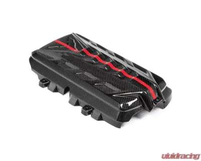 Eventuri Black Carbon Engine Cover for EVE-C8VT-CF-ENG, Fits 2015-2020 Audi S3 - EVE-C8VT-CF-ENG
