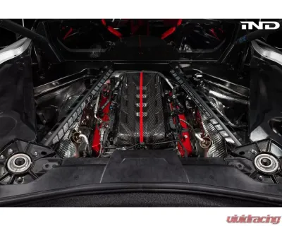 Eventuri Black Carbon Engine Cover for EVE-C8VT-CF-ENG, Fits 2015-2020 Audi S3 - EVE-C8VT-CF-ENG