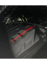 Eventuri Black Carbon Engine Cover for EVE-C8VT-CF-ENG, Fits 2015-2020 Audi S3                                     - EVE-C8VT-CF-ENG - Image 6