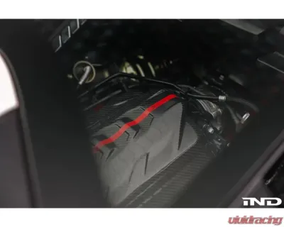 Eventuri Black Carbon Engine Cover for EVE-C8VT-CF-ENG, Fits 2015-2020 Audi S3 - EVE-C8VT-CF-ENG