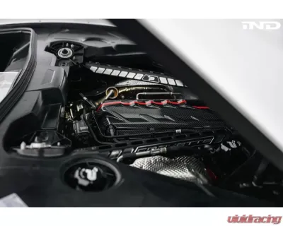 Eventuri Black Carbon Engine Cover for EVE-C8VT-CF-ENG, Fits 2015-2020 Audi S3 - EVE-C8VT-CF-ENG