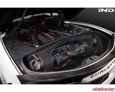 Eventuri Black Carbon Engine Cover for EVE-C8VT-CF-ENG, Fits 2015-2020 Audi S3 - EVE-C8VT-CF-ENG