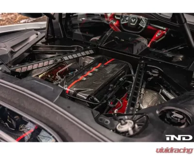 Eventuri Black Carbon Engine Cover for EVE-C8VT-CF-ENG, Fits 2015-2020 Audi S3 - EVE-C8VT-CF-ENG