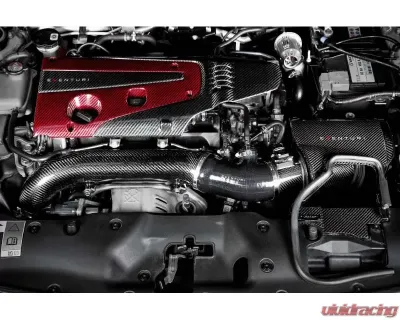 Eventuri Carbon Fiber V2 MAF Tube and Silicon Set for EVE-FK8V2-CF-MAF - EVE-FK8V2-CF-MAF