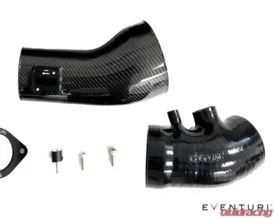 Eventuri Carbon Fiber V2 MAF Tube and Silicon Set for EVE-FK8V2-CF-MAF - EVE-FK8V2-CF-MAF