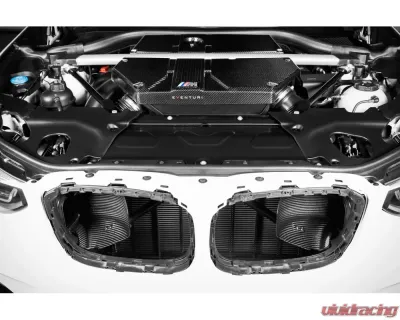 Eventuri Black Carbon Airbox Lid and Carbon Scoops for EVE-FX34M-CF-INT - EVE-FX34M-CF-INT