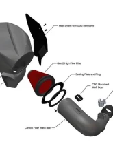 Eventuri Black Carbon Intake System BMW 318i | 320i | 330e | 330i 2019-2025                                     - EVE-G20B48-V2-INT - Image 2