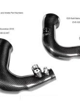 Eventuri Black Carbon Intake System BMW 318i | 320i | 330e | 330i 2019-2025                                     - EVE-G20B48-V2-INT - Image 7