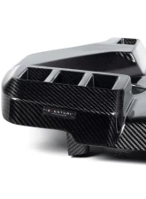 Eventuri Black Carbon Engine Cover Matte with BMW M Power Decal for BMW M3/M4 2015-2020                                     - EVE-G8XM-CFM-ENG-D - Image 8