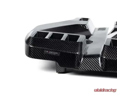 Eventuri Black Carbon Engine Cover Matte with BMW M Power Decal for BMW M3/M4 2015-2020 - EVE-G8XM-CFM-ENG-D