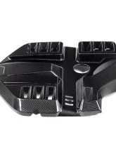 Eventuri Black Carbon Engine Cover Matte with BMW M Power Decal for BMW M3/M4 2015-2020                                     - EVE-G8XM-CFM-ENG-D - Image 11