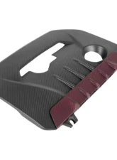 Eventuri Black Matte Carbon Engine Cover for EVE-GR4-CFM-ENG Vehicle                                     - EVE-GR4-CFM-ENG - Image 11