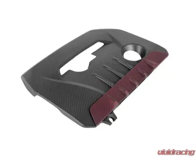 Eventuri Black Matte Carbon Engine Cover for EVE-GR4-CFM-ENG Vehicle - EVE-GR4-CFM-ENG