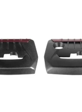 Eventuri Black Matte Carbon Engine Cover for EVE-GR4-CFM-ENG Vehicle                                     - EVE-GR4-CFM-ENG - Image 3