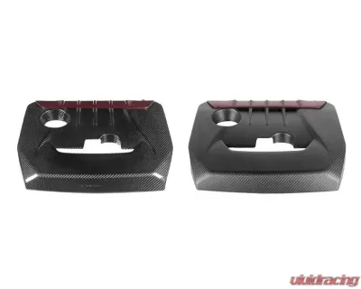 Eventuri Black Matte Carbon Engine Cover for EVE-GR4-CFM-ENG Vehicle - EVE-GR4-CFM-ENG