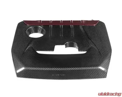 Eventuri Black Matte Carbon Engine Cover for EVE-GR4-CFM-ENG Vehicle - EVE-GR4-CFM-ENG