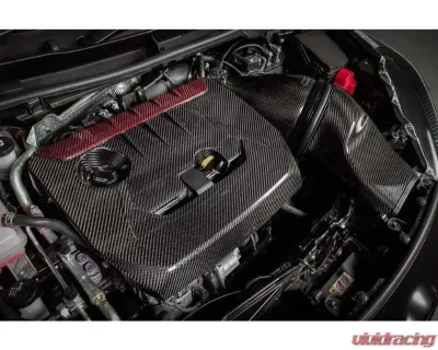 Eventuri Black Matte Carbon Engine Cover for EVE-GR4-CFM-ENG Vehicle - EVE-GR4-CFM-ENG
