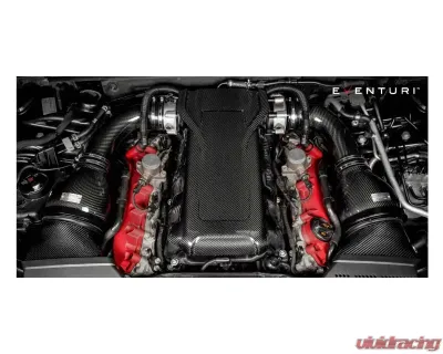 Eventuri Carbon Fiber Engine Cover for EVE-RS5-CF-ENG - Lightweight, Durable, Custom Fit - EVE-RS5-CF-ENG