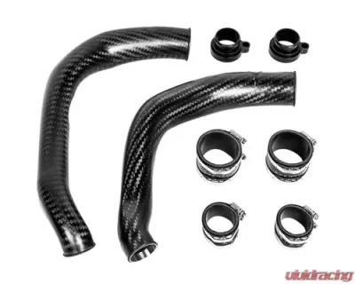 Eventuri Matte Black Carbon Charge Pipe Set for EVE-S55-CF-CHG - EVE-S55-CF-CHG