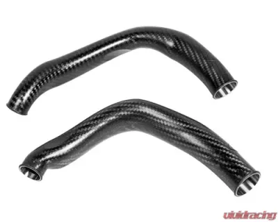 Eventuri Matte Black Carbon Charge Pipe Set for EVE-S55-CF-CHG - EVE-S55-CF-CHG