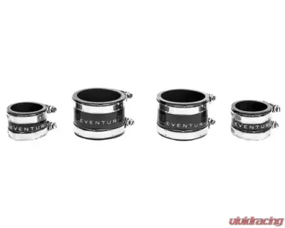 Eventuri Matte Black Carbon Charge Pipe Set for EVE-S55-CF-CHG - EVE-S55-CF-CHG