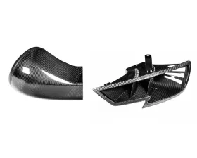 Eventuri Black Carbon Headlamp Race Duct Audi 8V Gen 2 RS3 2015-2019