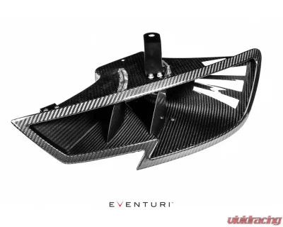 Eventuri Black Carbon Headlamp Race Duct Audi 8V Gen 2 RS3 - EVE-ST38V8S-CF-HDP