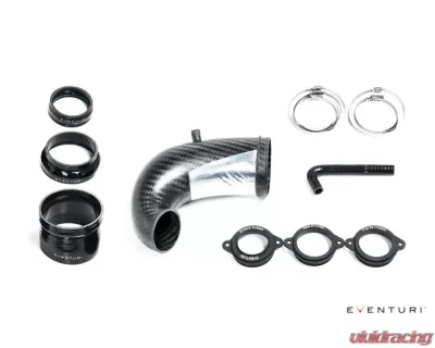 Eventuri LHD Carbon Turbo Inlet Audi RS3 | RSQ3 | TTRS 2015-2021 - EVE-TRB8V8S-LHD-NIL