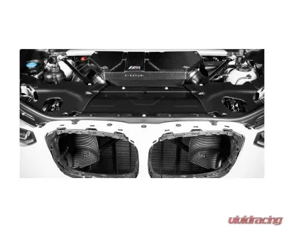 Eventuri Black Carbon Airbox Lid with LCI Carbon Scoops for BMW EVE-FX34M-LCI-INT - EVE-FX34M-LCI-INT