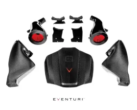 Eventuri Black Carbon Intake w/ Gloss Engine Cover