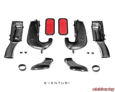 Eventuri V2 Black Carbon Intake System Mercedes-Benz C63 | C63S AMG 2015-2022 - EVE-C63SV2-CF-INT