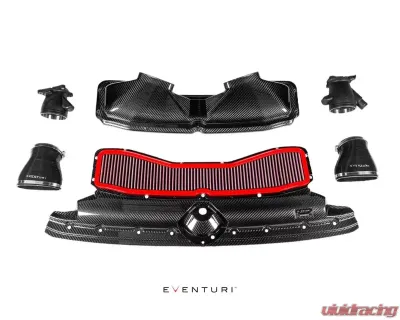 Eventuri Matte Black Carbon Intake System - EVE-C8RS6-CFM-INT