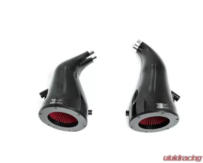 Eventuri Black Carbon Intake w/ Matte Engine Cover Mercedes-Benz AMG GTR | AMG GTS | AMG GT 2016+ - EVE-AMGGT-CFM-INT