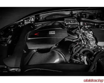 Eventuri Black Carbon Intake w/ Matte Engine Cover Mercedes-Benz AMG GTR | AMG GTS | AMG GT 2016+ - EVE-AMGGT-CFM-INT