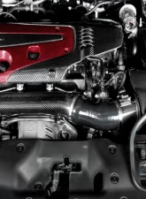 Eventuri Carbon Charge Pipe V2 Honda Civic FK8 Type R CLEARANCE                                     - EVE-FK8V2-CF-CHG - Image 9