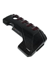 Eventuri Black Carbon and Red Kevlar Engine Cover for EVE-ST38V8S-CF-ENG                                     - EVE-ST38V8S-CF-ENG - Image 12