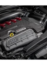 Eventuri Black Carbon and Red Kevlar Engine Cover for EVE-ST38V8S-CF-ENG                                     - EVE-ST38V8S-CF-ENG - Image 6