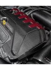 Eventuri Black Carbon and Red Kevlar Engine Cover for EVE-ST38V8S-CF-ENG                                     - EVE-ST38V8S-CF-ENG - Image 11