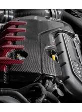 Eventuri Black Carbon and Red Kevlar Engine Cover for EVE-ST38V8S-CF-ENG                                     - EVE-ST38V8S-CF-ENG - Image 14