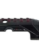 Eventuri Black Carbon and Red Kevlar Engine Cover for EVE-ST38V8S-CF-ENG                                     - EVE-ST38V8S-CF-ENG - Image 14