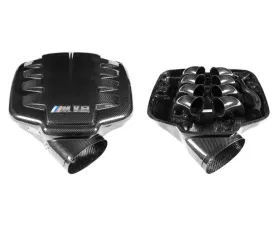 Eventuri BMW OEM M V8 Plenum Replacement Emblem for BMW M Models, Black Finish