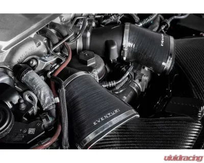 Eventuri Matte Black Carbon Intake System - EVE-C8RS6-CFM-INT