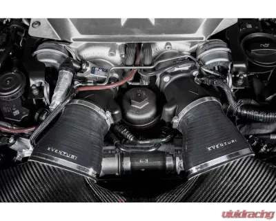 Eventuri Matte Black Carbon Intake System - EVE-C8RS6-CFM-INT