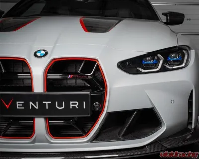 Eventuri Black Matte Carbon Intake Scoop Set BMW M3 | M4 2021-2025 - EVE-G8XM-CFM-SC