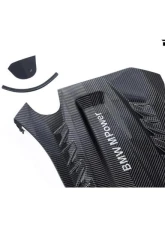 Eventuri Black Carbon Intake Engine Cover for EVE-X56M-CF-INT, Fits BMW M3/M4 2015-2020                                     - EVE-X56M-CF-INT - Image 4
