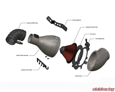 Eventuri Black Carbon Intake System Lotus Emira V6 2023-2024 - EVE-EMV6-CF-INT