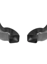 Eventuri Black Gloss Carbon Intake Scoop Set for BMW G87 M2 2023-2025                                     - EVE-G87M2-CF-SC - Image 4