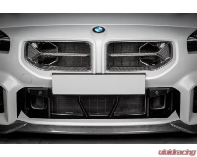 Eventuri Black Matte Carbon Intake Scoop Set for BMW G87 M2 2023-2025 - EVE-G87M2-CFM-SC