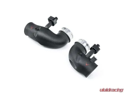Eventuri Matte Carbon Turbo Inlet Set - EVE-G9X-CFM-CHG